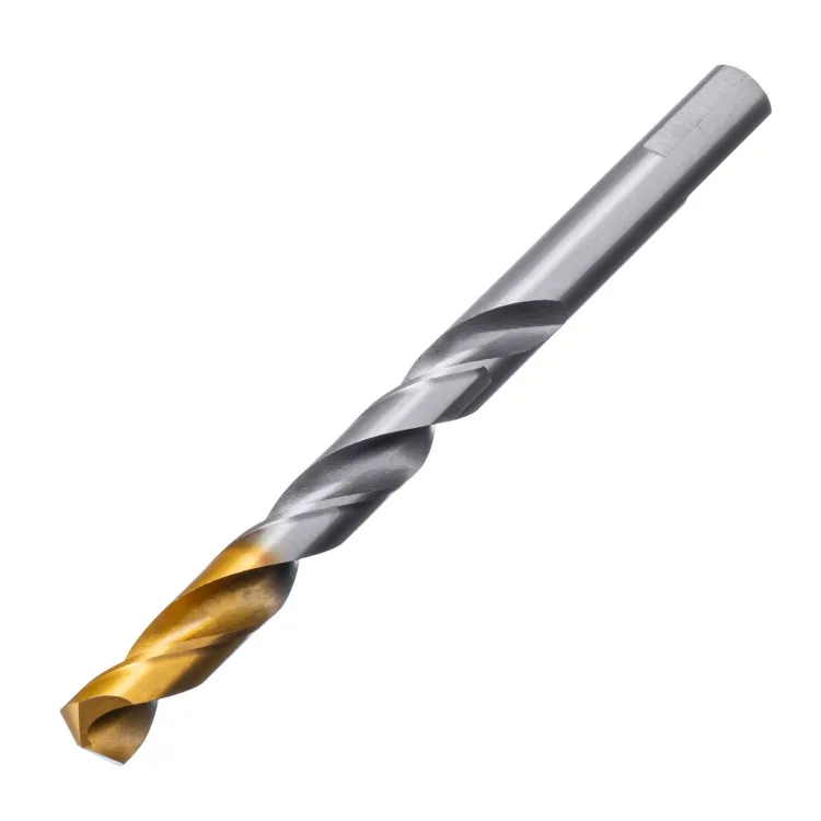 Сверло спиральное по металлу Denzel, 11 x 142 мм, Р6М5, Golden Tip, 718243 купить в Ноябрьске