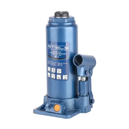 Домкрат гидравлический бутылочный 8 т h подъема 230–457 мм STELS 51104 купить в Ноябрьске