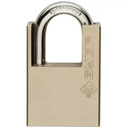 Замок навесной ЗУБР &quot;серия 223&quot; с защитой дужки, 40мм 4-37223-40 купить в Ноябрьске