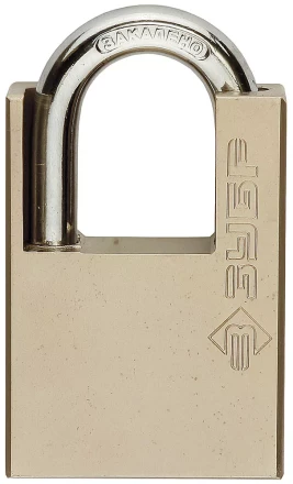 Замок навесной ЗУБР &quot;серия 223&quot; с защитой дужки, 40мм 4-37223-40 купить в Ноябрьске