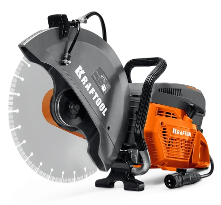 KRAFTOOL 4800 Вт, 400 мм, без диска, бензорез по бетону (бетонорез) (K970-16) купить в Ноябрьске
