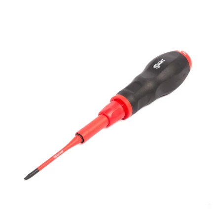 Диэлектрическая динамометрическая отвертка VDE КВТ НИО-3306 со сменными битами SLIM, 6 шт. (90952) купить в Ноябрьске