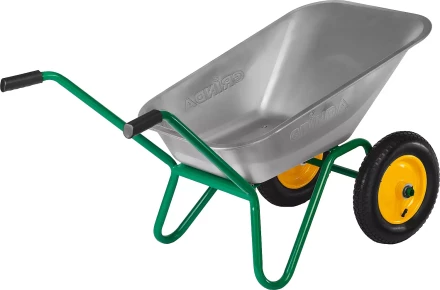 Тачка GRINDA садовая двухколесная, 80 л, грузоподъемность 120 кг 422400_z01 купить в Ноябрьске