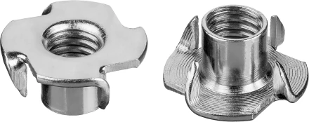 ЗУБР DIN 1624, M4 x 8 мм, цинк, 5 кг, врезная гайка (303780-04) купить в Ноябрьске