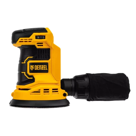 Машина шлифовальная эксцентриковая аккумуляторная COS-125-0, 18В Li-Ion Denzel 28471 купить в Ноябрьске