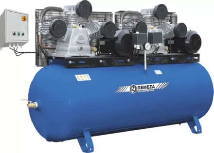 Компрессор масляный поршневой ременной Remeza СБ 4/Ф-500 LB 75 ТБ Тандем без пульта управления купить в Ноябрьске
