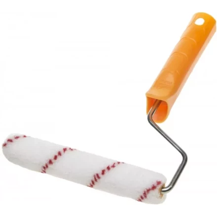 Мини-валик NYLON ПОЛИАМИД малярный в сборе, ворс 10мм, бюгель 6мм, 15х160мм, STAYER Master 03-0506-16_z01 купить в Ноябрьске