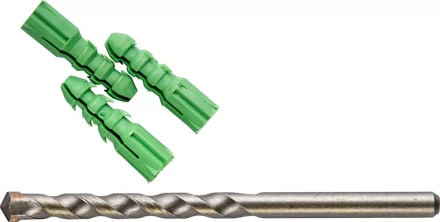 Набор STAYER Свeрла "MASTER" по бетону, 10мм, с дюбелями, 11 предметов 29111-H11-10 купить в Ноябрьске