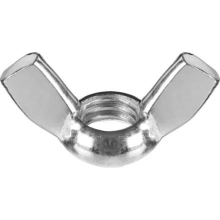 Гайка ЗУБР &quot;МАСТЕР&quot; барашковая, DIN 315, оцинкованная, M12, 5кг 303730-12 купить в Ноябрьске