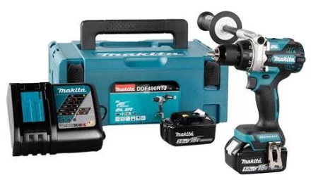 Аккумуляторная дрель-шуруповёрт Makita DDF486RTJ купить в Ноябрьске