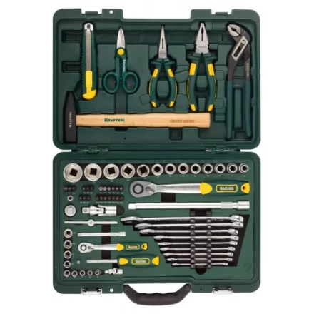 Набор KRAFTOOL &quot;INDUSTRIE&quot; Слесарно-монтажный инструмент, 70 предметов 27977-H70 купить в Ноябрьске