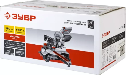 Пила торцовочная с протяжкой ЗПТ-190-1200 ПЛ серия МАСТЕР купить в Ноябрьске