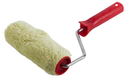 Валик ЗУБР &quot;ЭКСПЕРТ&quot; УНИВЕРСАЛ СИНТЕКС малярный в сборе, полиакрил, бюгель 8мм, 48х180мм 03501-18_z01 купить в Ноябрьске