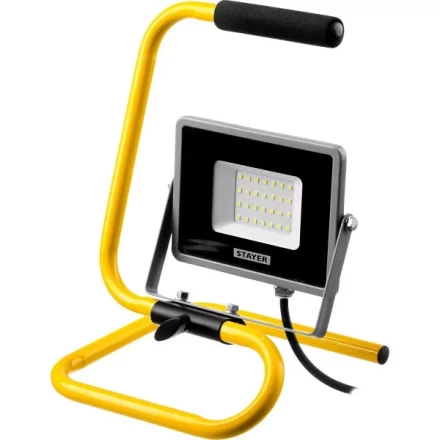 Прожектор LEDPro светодиодный, STAYER Profi 57135-30, переносной с подставкой, 30Вт 57135-30 купить в Ноябрьске