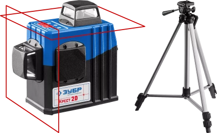 Нивелиры лазерные Крест-2D 360 две плоскости со штативом серия ПРОФЕССИОНАЛ купить в Ноябрьске