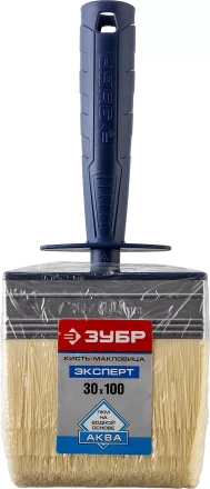 Макловица ЗУБР &quot;АКВА&quot;, искусственная щетина, пластмассовый корпус, 30х100мм 01817-10 купить в Ноябрьске