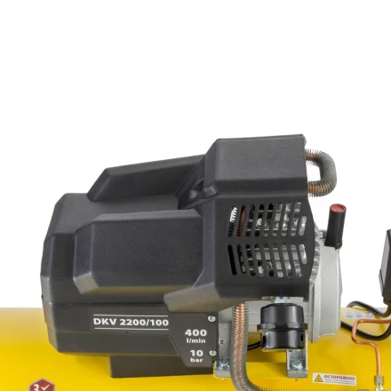 Компрессор воздушный Denzel DKV2200/100 Х-PRO 58079 купить в Ноябрьске