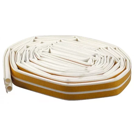 Уплотнитель ЗУБР силиконовый самоклеящийся профиль &quot;O&quot;, белый, 16м 4-40925-016 купить в Ноябрьске