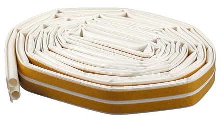 Уплотнитель ЗУБР силиконовый самоклеящийся профиль &quot;O&quot;, белый, 16м 4-40925-016 купить в Ноябрьске