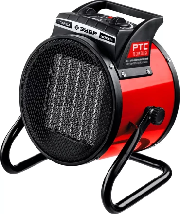 ЗУБР 3 кВт, электрическая тепловая пушка (ТПК-3Р) купить в Ноябрьске