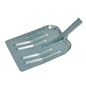 Лопата снеговая 380 х 370 мм без черенка стальная эмалированная СИБРТЕХ Россия 61531 купить в Ноябрьске