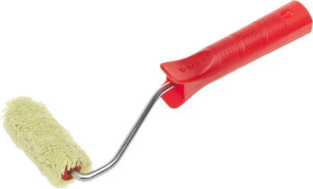 Мини-валик ЗУБР &quot;МАСТЕР&quot;&quot;СИНТЕКС&quot;, полиакрил 12мм, ручка 6мм, d=15/70мм 03504-07 купить в Ноябрьске