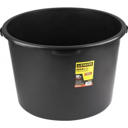 Кадка STAYER &quot;MASTER&quot; строительная пластмассовая, 90л 06098-90 купить в Ноябрьске