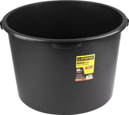 Кадка STAYER &quot;MASTER&quot; строительная пластмассовая, 90л 06098-90 купить в Ноябрьске