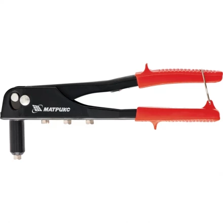 Заклепочник 250 мм заклепки 2,4-3,2-4,0-4,8 мм MATRIX 40524 купить в Ноябрьске