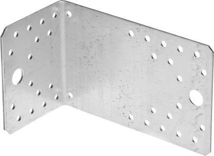 Крепежный уголок ЗУБР &quot;МАСТЕР&quot; асимметричный, 90х70х140мм, 20шт 310155-90 купить в Ноябрьске