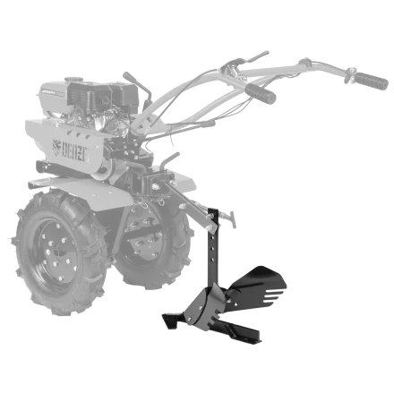 Окучник 1-рядный для мотоблока, без сцепки Denzel 59912 купить в Ноябрьске