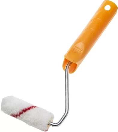 Мини-валик NYLON ПОЛИАМИД малярный в сборе, ворс 8мм, бюгель 6мм, 15х70мм, STAYER Master 03-0506-07_z01 купить в Ноябрьске