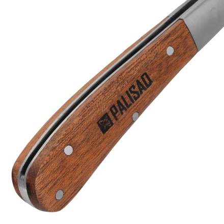 Нож садовый складной Palisad, прямое лезвие, 173 мм, деревянная рукоятка, 790038 купить в Ноябрьске