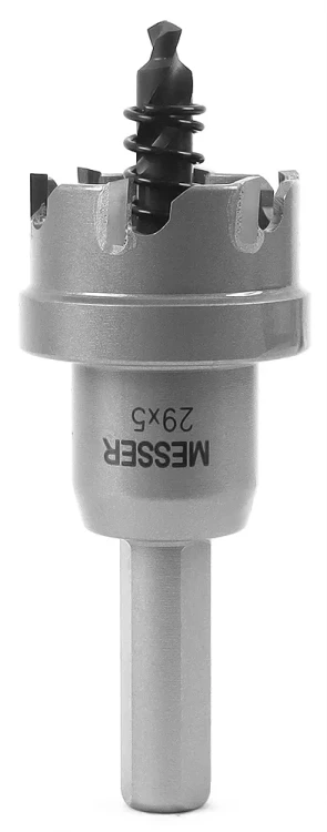 ТСТ коронка MESSER 29X5 с центрирующим сверлом и толкающей пружиной купить в Ноябрьске