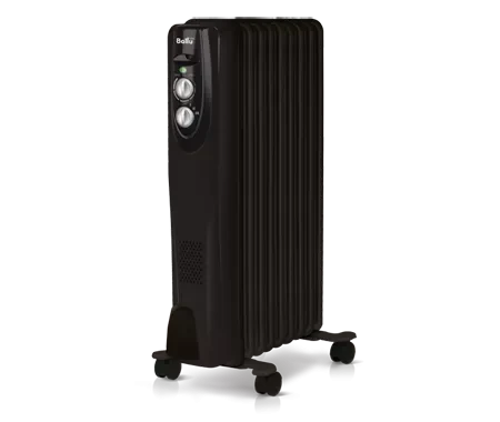 Маслянный радиатор обогреватель электрический BALLU Classic black BOH/CL-09BRN 2000 купить в Ноябрьске
