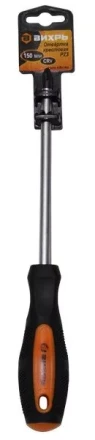 Отвёртка крестовая PZ3 150 мм Вихрь купить в Ноябрьске