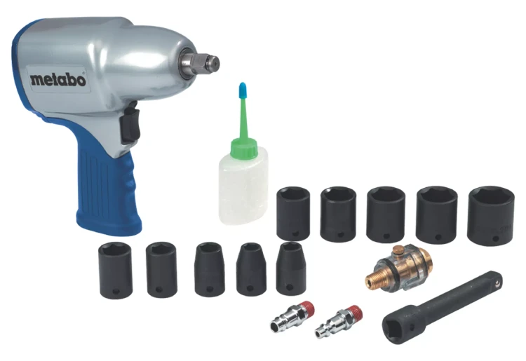 Ударный гайковёрт Metabo 1/2" SR 1500 Set купить в Ноябрьске