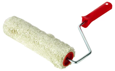 Валик ЗУБР &quot;ЭКСПЕРТ&quot; УНИВЕРСАЛ СИНТЕКС малярный в сборе, полиакрил, бюгель 8мм, 48х250мм 03501-25_z01 купить в Ноябрьске