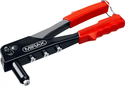 Заклепочник, MIRAX 31033, для алюминиевых заклепок d=2,4 / 3,2 / 4,0 / 4,8 мм, длина 225мм 31033_z01 купить в Ноябрьске