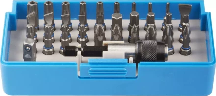 ЗУБР 32 шт, набор кованых бит с адаптером (26091-H32) купить в Ноябрьске