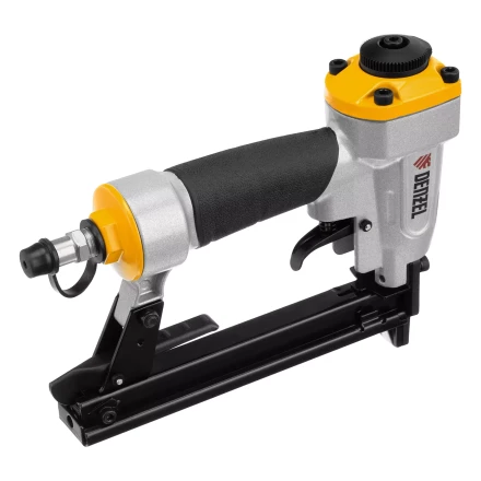 Степлер пневматический Denzel  PS8016 для прямоугольных скоб 21GA от 6 до 16 мм 57400 купить в Ноябрьске