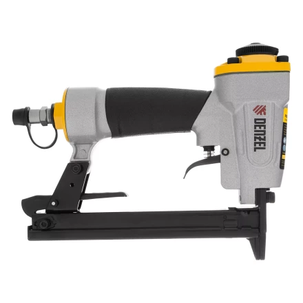 Степлер пневматический Denzel  PS8016 для прямоугольных скоб 21GA от 6 до 16 мм 57400 купить в Ноябрьске