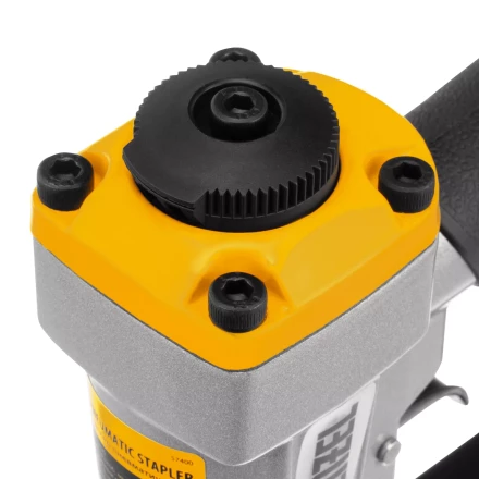 Степлер пневматический Denzel  PS8016 для прямоугольных скоб 21GA от 6 до 16 мм 57400 купить в Ноябрьске