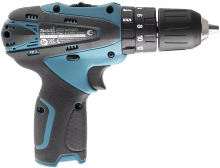 Дрель-шуруповерт аккумуляторная Makita HP330DZ ударный (без АКБ и ЗУ) купить в Ноябрьске