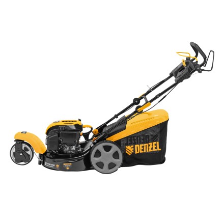 Бензиновая газонокосилка Denzel GLT-460SP-T, Trike 149 см3, 46 см, привод, панель, 60л (58810) купить в Ноябрьске