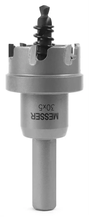ТСТ коронка MESSER 30X5 с центрирующим сверлом и толкающей пружиной купить в Ноябрьске