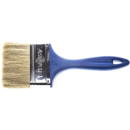 Кисть плоская STAYER &quot;UNIVERSAL-PROFI&quot;, светлая натуральная щетина, пластмассовая ручка, 100мм 01085-100_z01 купить в Ноябрьске