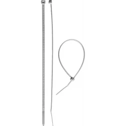 Хомуты ЗУБР нейлоновые белые 4,5x250мм, 100шт 309010-45-250