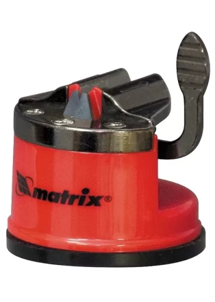 Приспособление для затачивания ножей любого типа, металлическая направляющая, крепление на присоске MATRIX 79104 купить в Ноябрьске