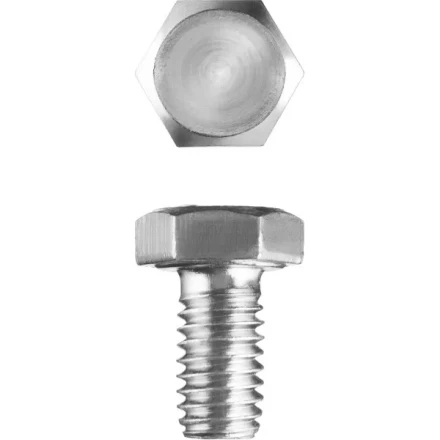 Болт ЗУБР &quot;МАСТЕР&quot; с шестигранной головкой, ГОСТ 7798-70, класс прочности 5.8, оцинкованный, M20x50мм, 5кг 303080-20-050 купить в Ноябрьске